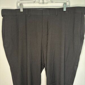 BERT PULITZER Men's Dress Pant Black 42X30 Slash Pocket Stretch